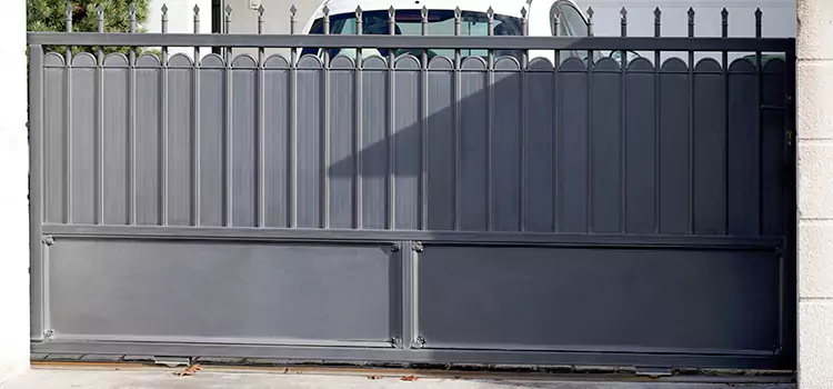 Metal Driveway Gate Installation San Dimas